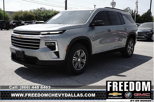 Sterling Gray Metallic 2026 Chevrolet Traverse FWD LT