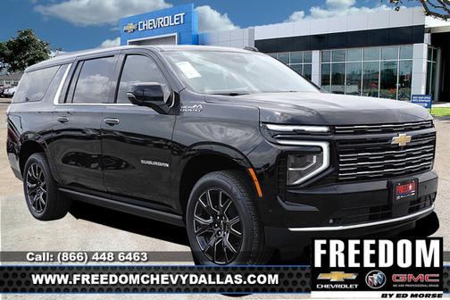 Black 2026 Chevrolet Suburban High Country