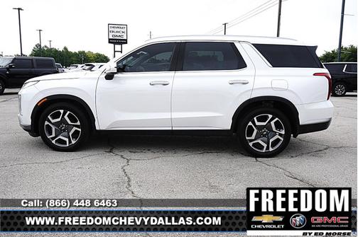 Hyper White 2025 Hyundai PALISADE SEL Premium 7P