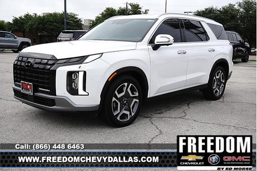 Hyper White 2025 Hyundai PALISADE SEL Premium 7P