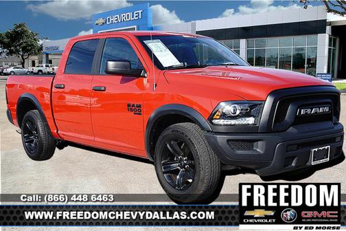 Flame Red Clearcoat 2024 RAM 1500 Classic Warlock