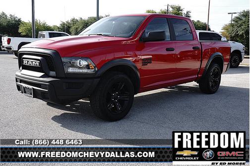 Flame Red Clearcoat 2024 RAM 1500 Classic Warlock
