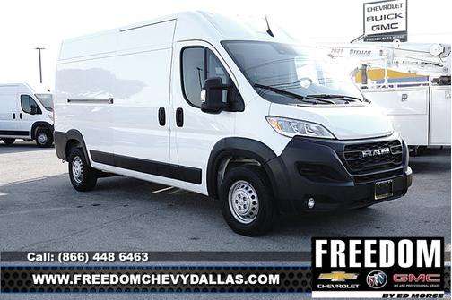 Bright White Clearcoat 2025 RAM ProMaster 2500 High Roof