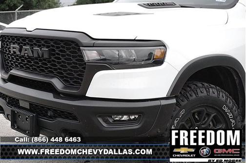 Bright White Clearcoat 2025 RAM 1500 Rebel