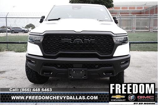 Bright White Clearcoat 2025 RAM 1500 Rebel