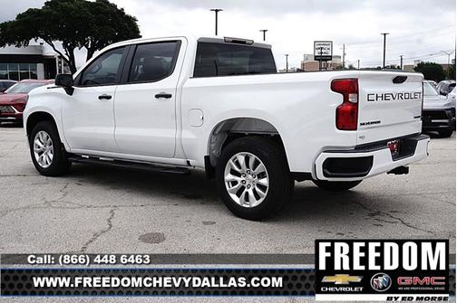 Summit White 2026 Chevrolet Silverado 1500 Custom