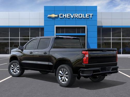 Black 2026 Chevrolet Silverado 1500 Custom