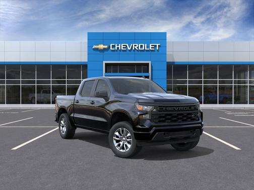Black 2026 Chevrolet Silverado 1500 Custom