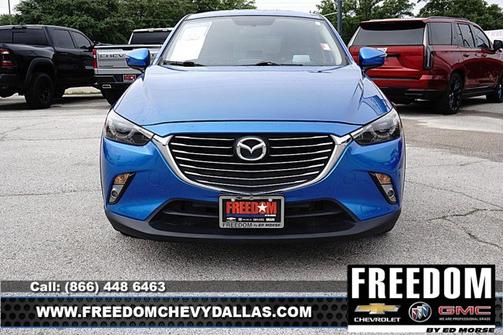 Dynamic Blue Mica 2017 Mazda CX-3 Grand Touring