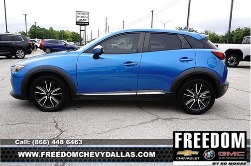 Dynamic Blue Mica 2017 Mazda CX-3 Grand Touring