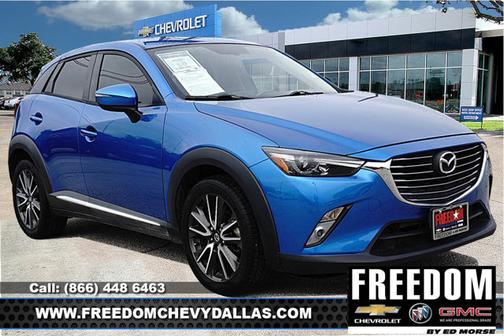 Dynamic Blue Mica 2017 Mazda CX-3 Grand Touring