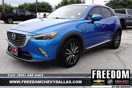 Dynamic Blue Mica 2017 Mazda CX-3 Grand Touring