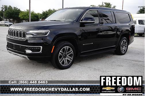 Diamond Black Crystal Pearlcoat 2025 Jeep Wagoneer L Series II