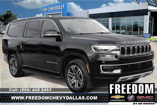 Diamond Black Crystal Pearlcoat 2025 Jeep Wagoneer L Series II