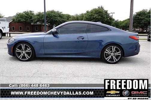 Arctic Race Blue Metallic 2021 BMW 430 i