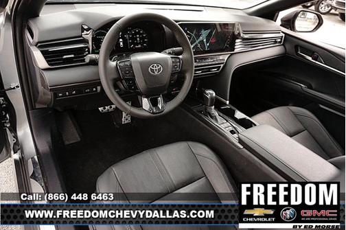 Midnight Black Metallic 2025 Toyota Camry XSE