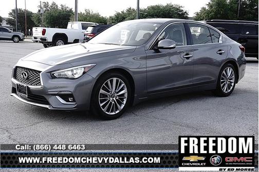 Graphite Shadow 2023 INFINITI Q50 LUXE