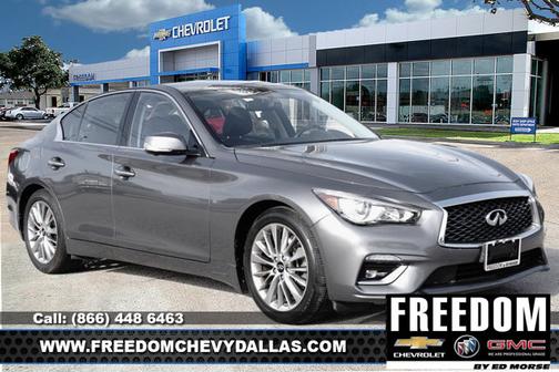 Graphite Shadow 2023 INFINITI Q50 LUXE