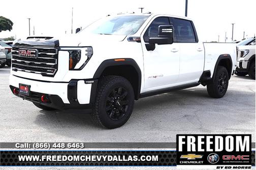 Summit White 2026 GMC Sierra 2500 AT4