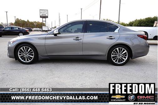 Graphite Shadow 2023 INFINITI Q50 LUXE