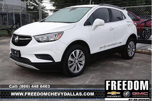 Summit White 2019 Buick Encore Preferred