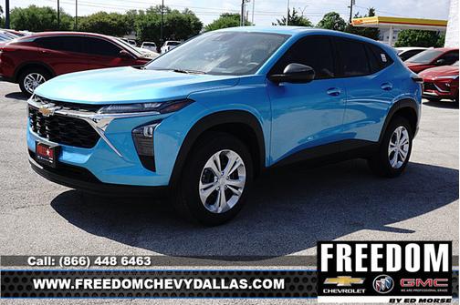 Marina Blue Metallic 2026 Chevrolet Trax LS