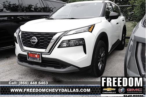 Glacier White 2023 Nissan Rogue S