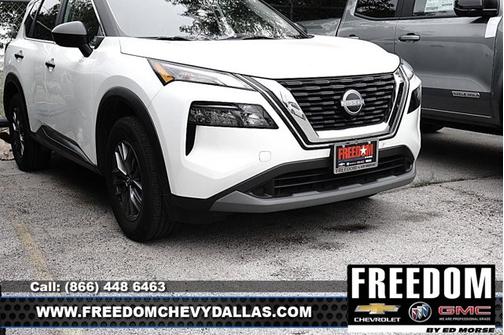 Glacier White 2023 Nissan Rogue S