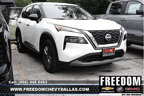 Glacier White 2023 Nissan Rogue S