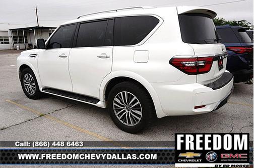 Aspen White Tricoat 2024 Nissan Armada SL