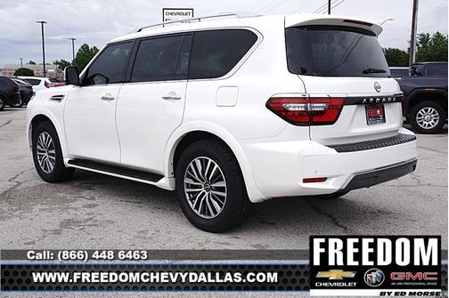 Aspen White Tricoat 2024 Nissan Armada SL