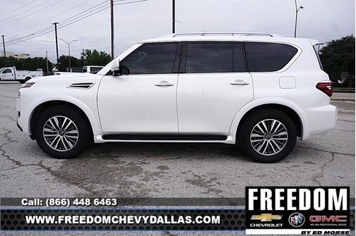 Aspen White Tricoat 2024 Nissan Armada SL