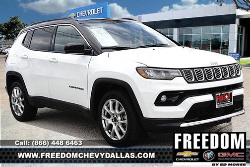 Bright White Clearcoat 2025 Jeep Compass Limited