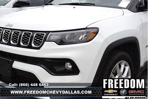 Bright White Clearcoat 2025 Jeep Compass Limited