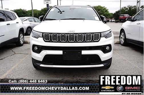Bright White Clearcoat 2025 Jeep Compass Limited