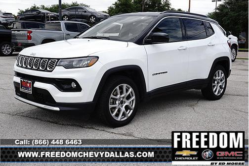 Bright White Clearcoat 2025 Jeep Compass Limited