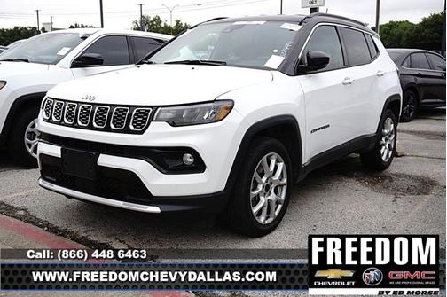 Bright White Clearcoat 2025 Jeep Compass Limited