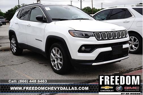 Bright White Clearcoat 2025 Jeep Compass Limited