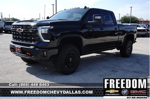 Black 2026 Chevrolet Silverado 2500 ZR2