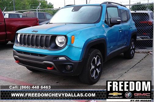 Bikini Metallic Clearcoat 2021 Jeep Renegade Trailhawk