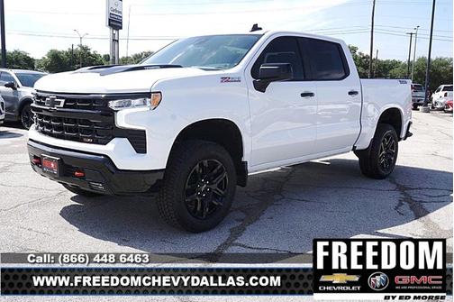 Summit White 2026 Chevrolet Silverado 1500 LT Trail Boss