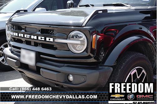 Shadow Black 2023 Ford Bronco Outer Banks
