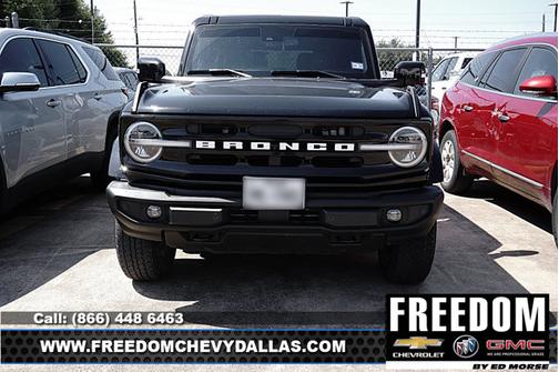Shadow Black 2023 Ford Bronco Outer Banks