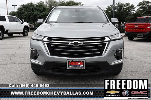 Sterling Gray Metallic 2023 Chevrolet Traverse LT Cloth