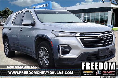 Sterling Gray Metallic 2023 Chevrolet Traverse LT Cloth