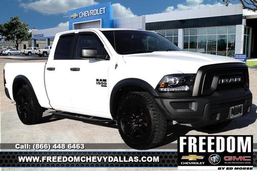 Bright White Clearcoat 2021 RAM 1500 Classic Warlock