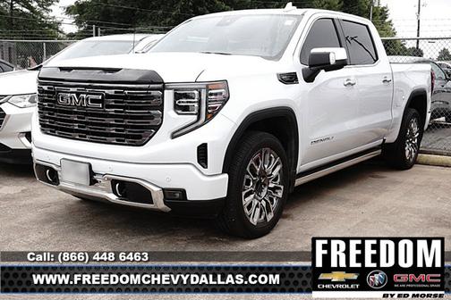 Glacier White Tricoat 2026 GMC Sierra 1500 Denali