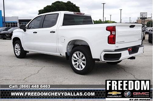 Summit White 2026 Chevrolet Silverado 1500 Custom