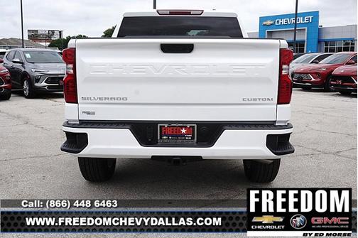Summit White 2026 Chevrolet Silverado 1500 Custom
