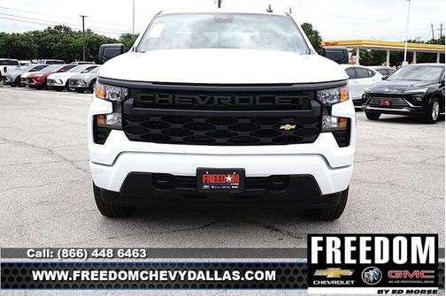 Summit White 2026 Chevrolet Silverado 1500 Custom